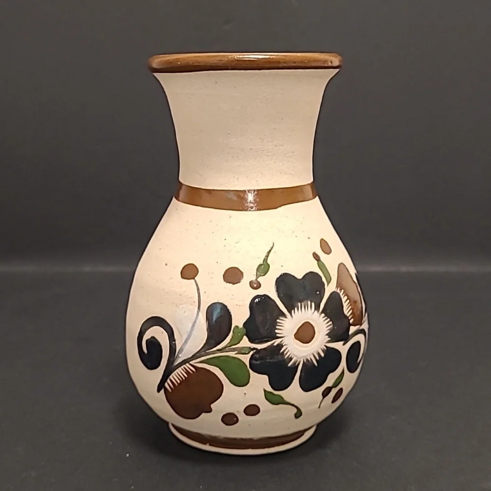 Vintage Mexican Pottery Vase
